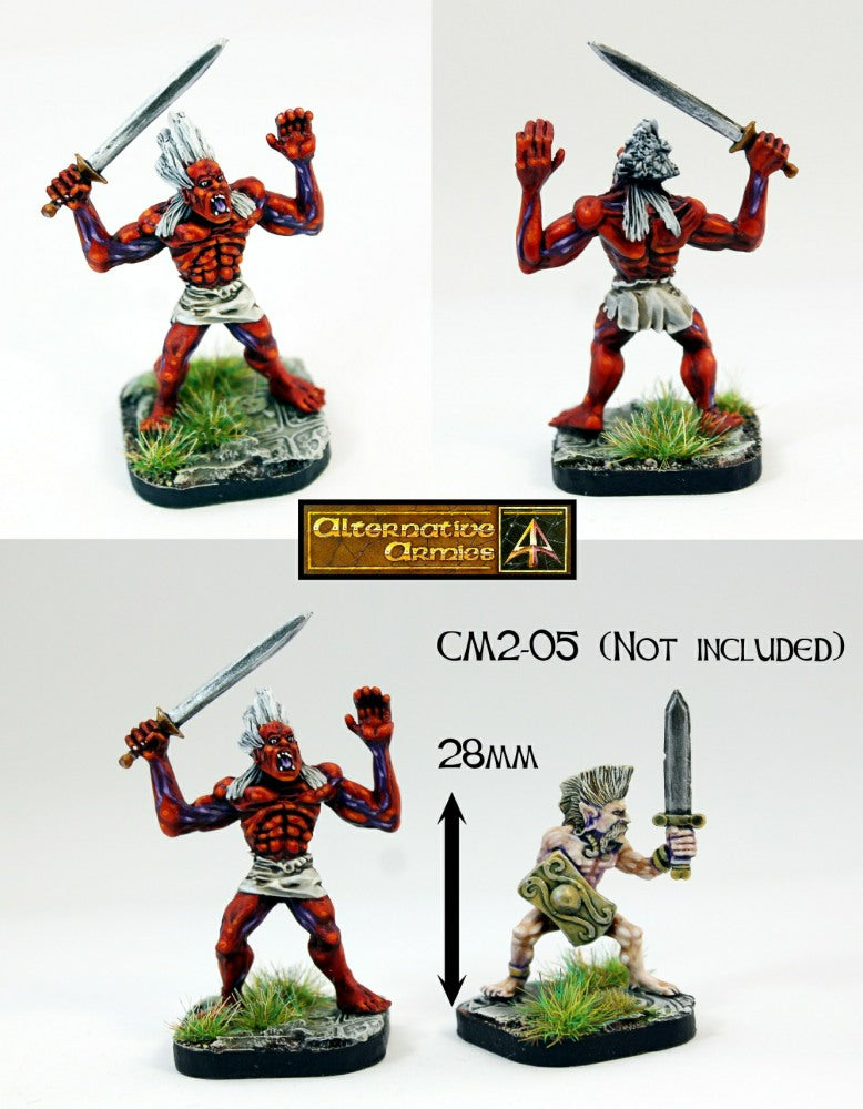 CM17-01 Cu Chuliann Battle State Warp Spasm (35mm tall)