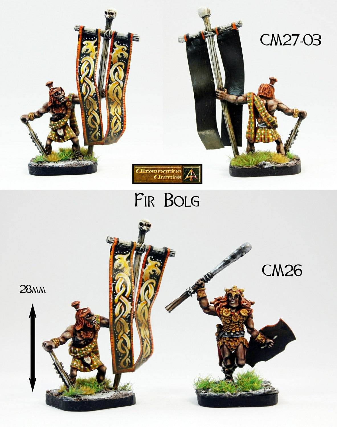 CM27-03 Fir Bolg War Banner