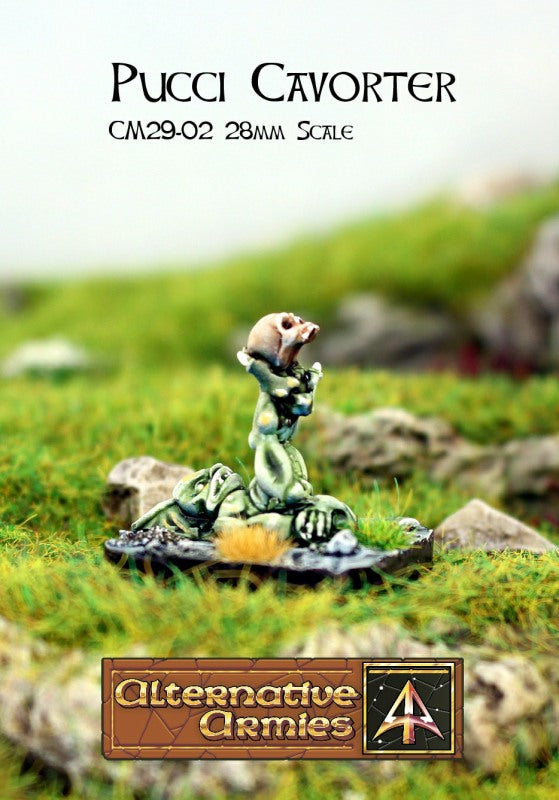 CM29-02 Pucci Cavorter Balancing a Skull