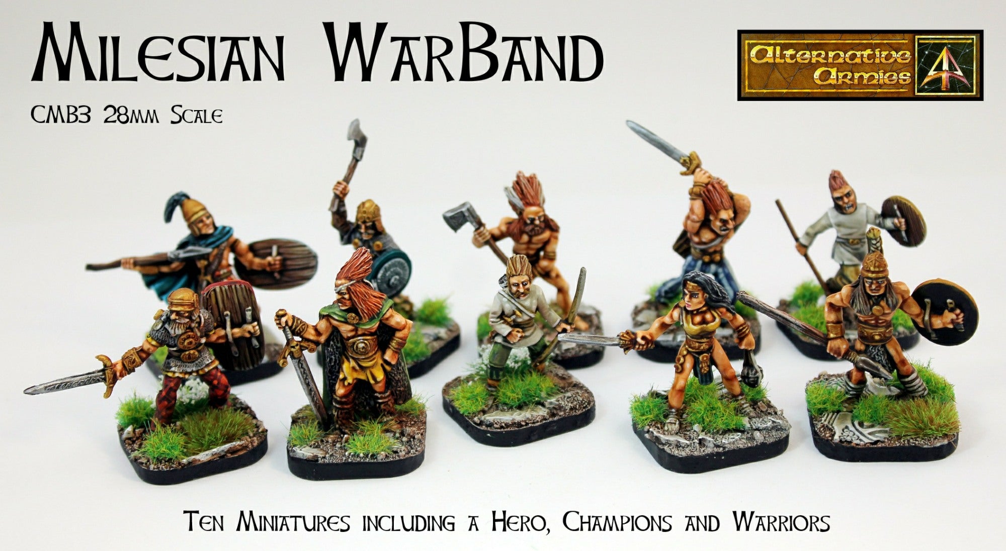 CMB3 Milesian Warband (10 Miniatures)