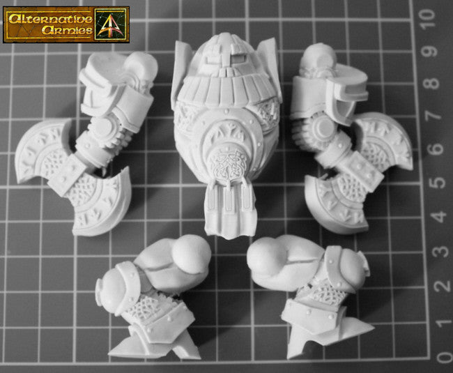 DH15 Dwarf Runic Golem (60mm tall and 120mm wide kit)