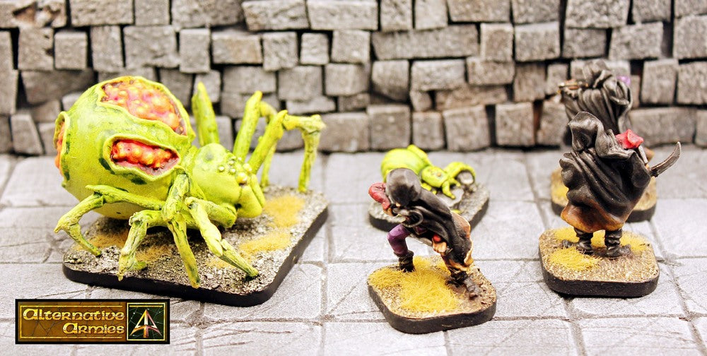 EH05 Giant Arachnids (Set of Three) - 70mm wide