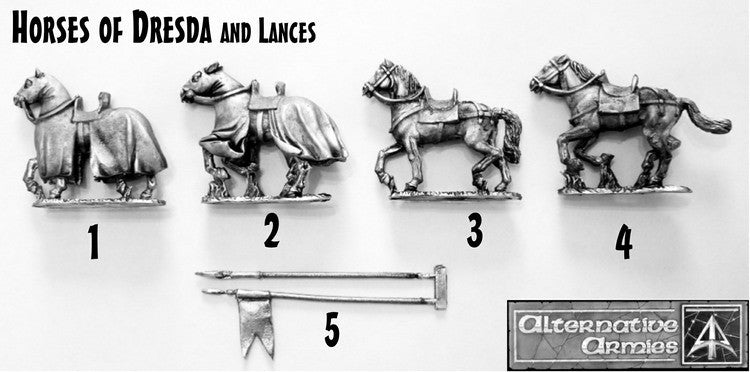 FL Dresda Horses and Lances from FL7 and FL8