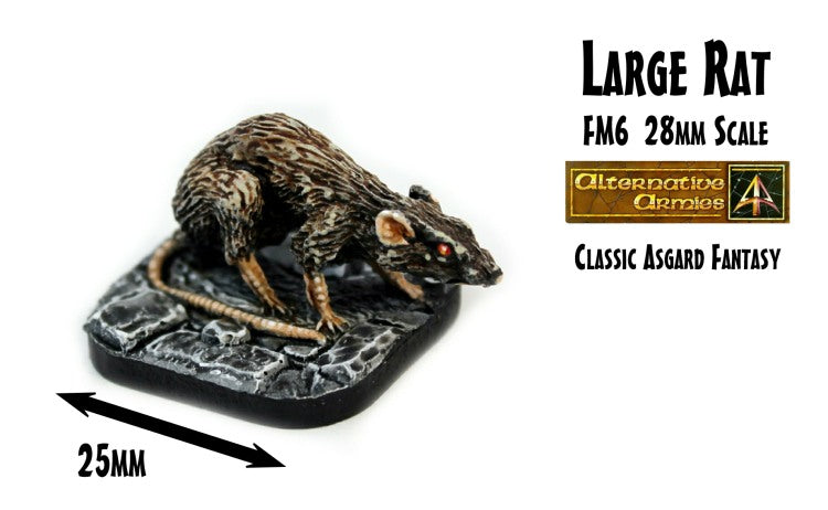 FM6 Large Rat (Any Scale) - Save 20%