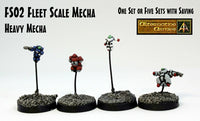 FS02 Fleet Scale Mecha - Heavy Mecha Sprue