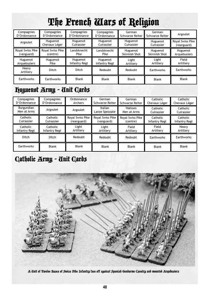 Furioso Renaissance Wargame Rules - Digital Paid Download