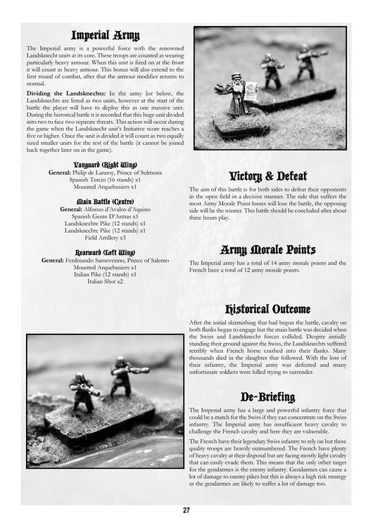 Furioso - The Italian Wars Supplement - Paid Digital Download