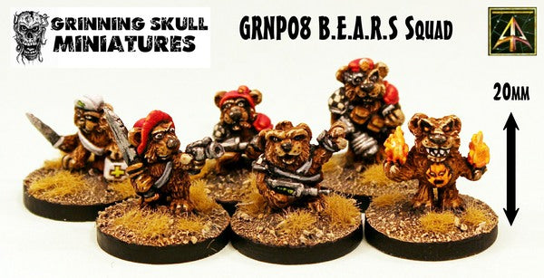 GRNP08 BEARS pack and singles