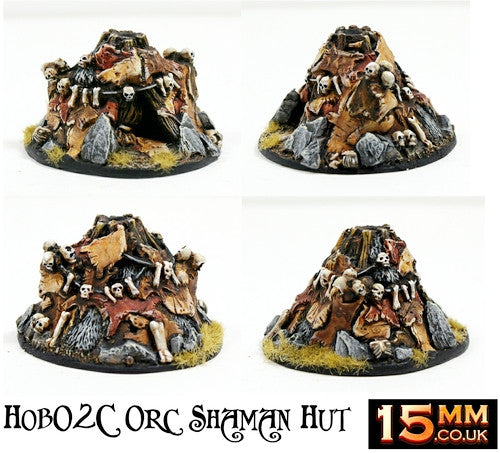 HOB2C 15mm Orc Shaman Hut