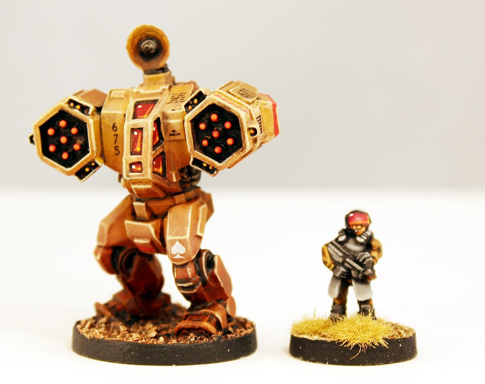 HOF121D Hades Cat Battlesuit (One Kit)