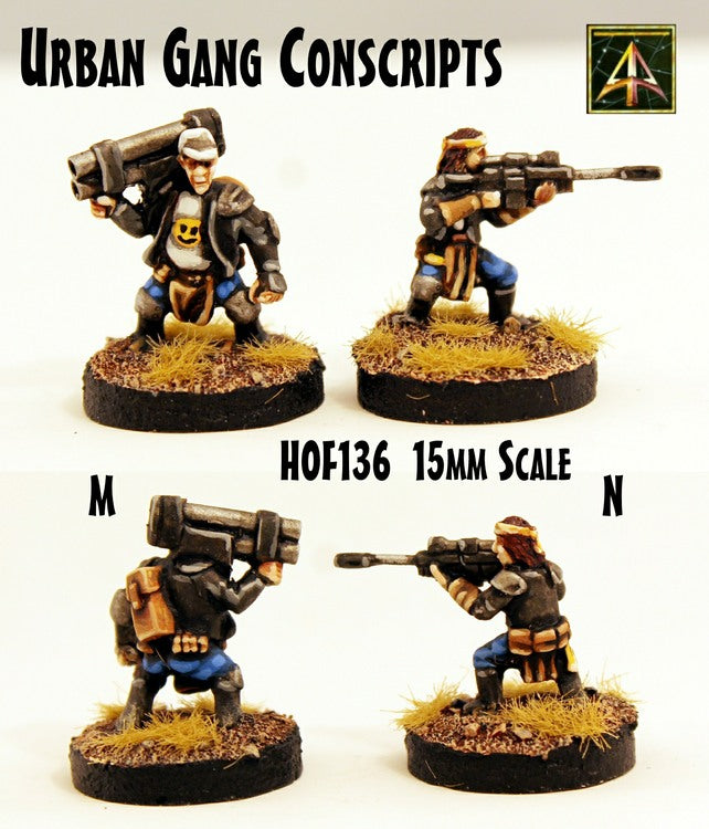 HOF136 Urban Gang Conscripts (Fourteen pack or singles)