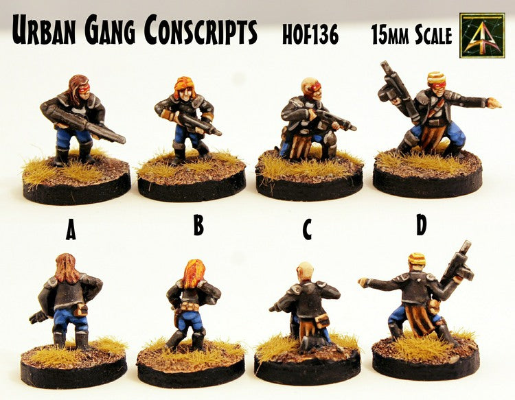 HOF136 Urban Gang Conscripts (Fourteen pack or singles)