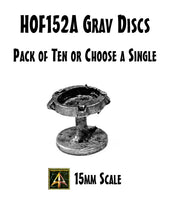 HOF152A Grav Discs (Pack of Ten or Choose Single)