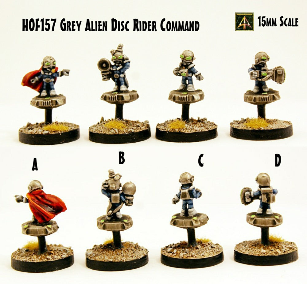 HOF157 Grey Alien Disc Rider Command