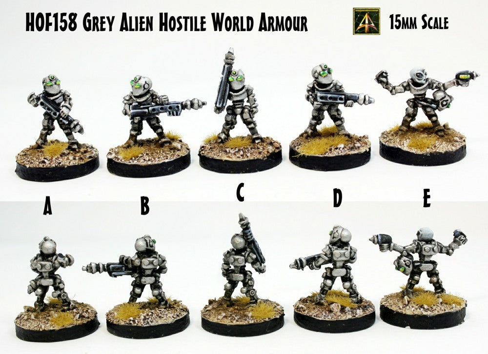 HOF158 Grey Alien Hostile World Armour