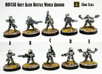 HOF158 Grey Alien Hostile World Armour