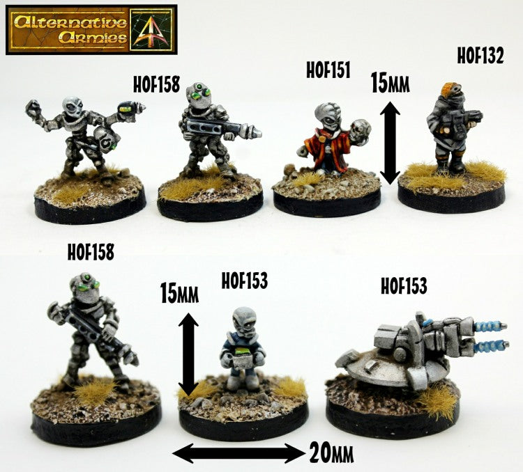 HOF158 Grey Alien Hostile World Armour