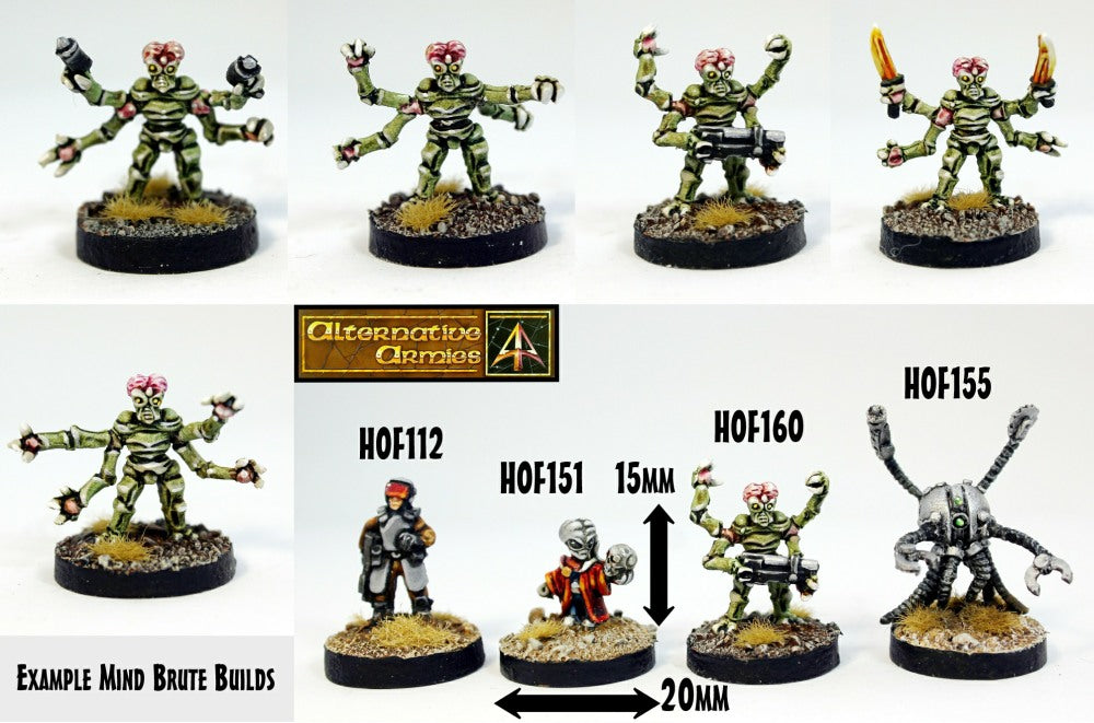 HOF160 Mind Brutes (Pack of Five or a Single)