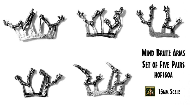 HOF160A Mind Brutes Arms Set (Set of Five)