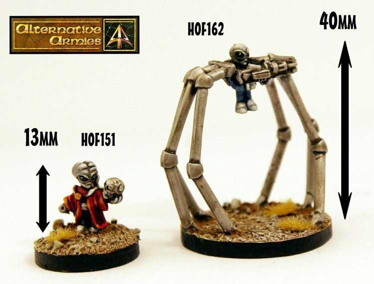 HOF162 Grey Alien Arachnid Soldiers (4 Kits)