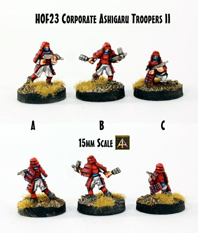 HOF23 Corporate Ashigaru Troopers II