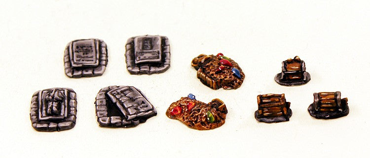 HOT105 Dungeon Gear 15mm Fantasy Scenics