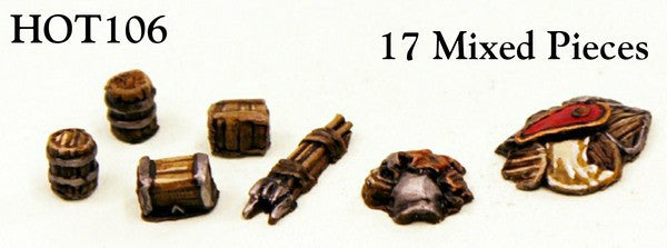 HOT106 Stockpiles 15mm Fantasy Scenics