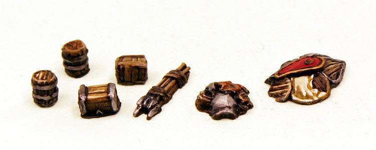 HOT106 Stockpiles 15mm Fantasy Scenics