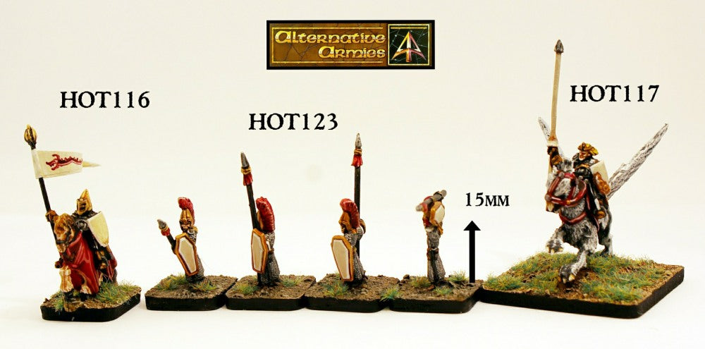 HOT123 Armoured Elf Guard Spear Infantry