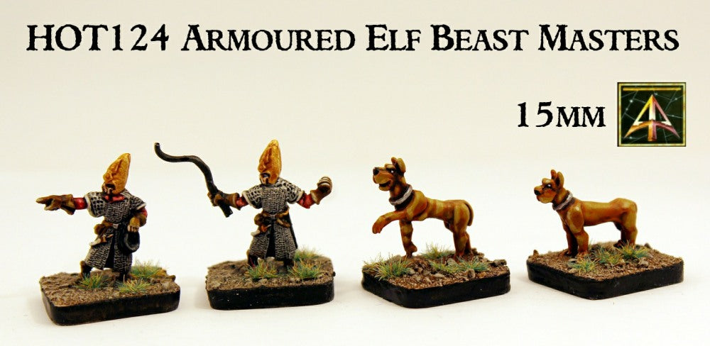 HOT124 Armoured Elf Beast Masters