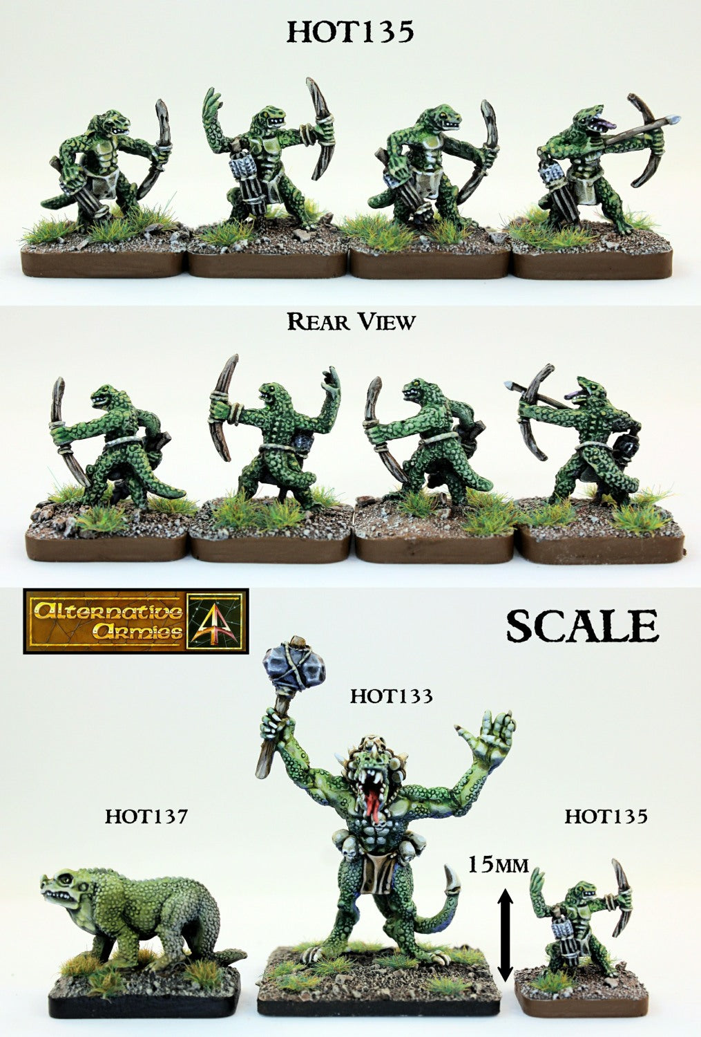 HOT135 Savage Lizardmen Archers