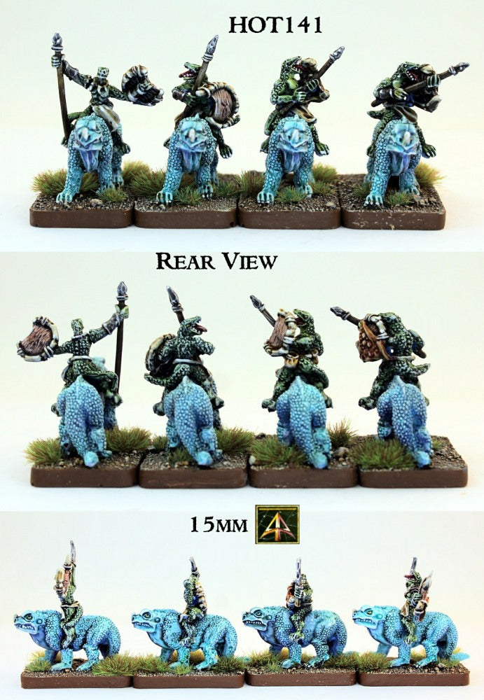 HOT141 Savage Lizardman Warband Riders