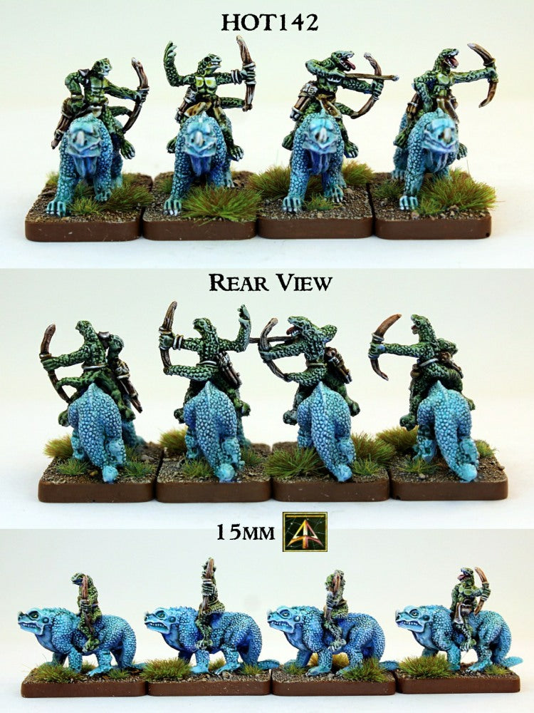 HOT142 Savage Lizardman Bow Riders