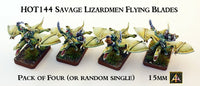 HOT144 Savage Lizardmen Flying Blades