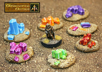 HOT147 Crystal Outcrops (Pack or Single Choices)
