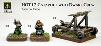 HOT17 Catapult with Dwarf Crew