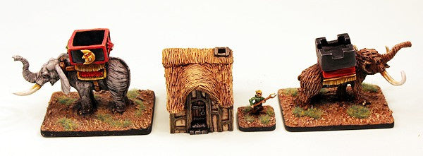 HOT31 War Mammoth with Howdah