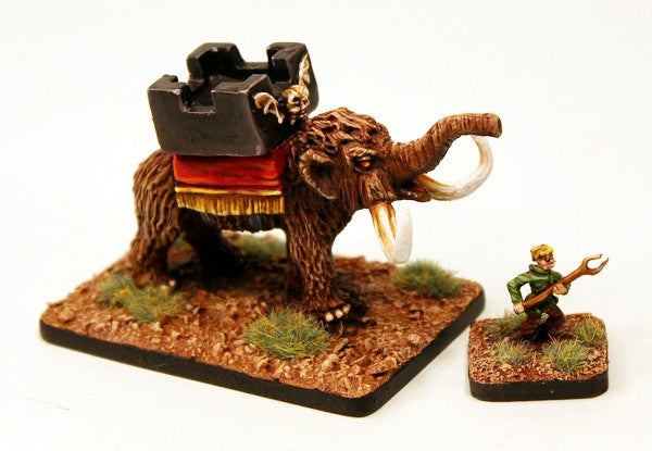 HOT31 War Mammoth with Howdah