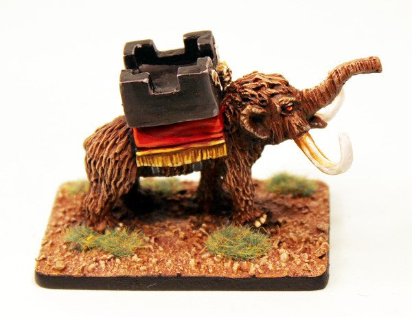 HOT31 War Mammoth with Howdah