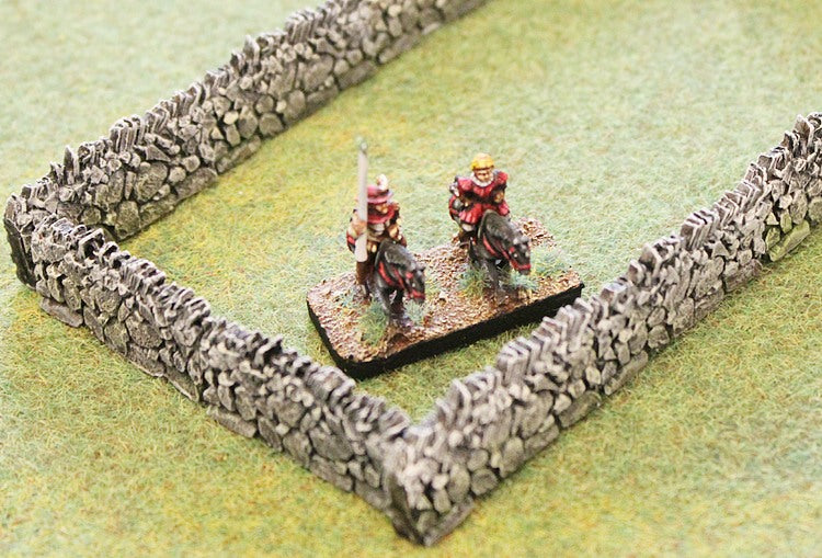 HOT60 Bastion Walls now in resin 40mm frontage - 480mm frontage per pack