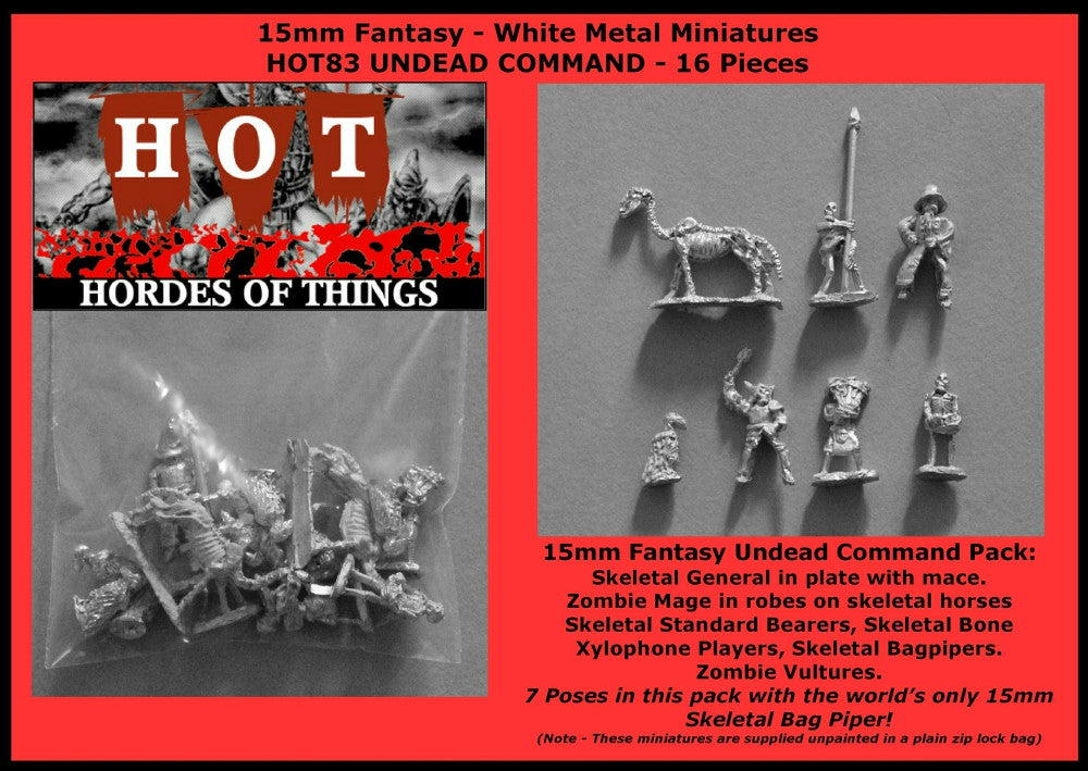 HOT83 Undead Command with Skeleton Bagpiper