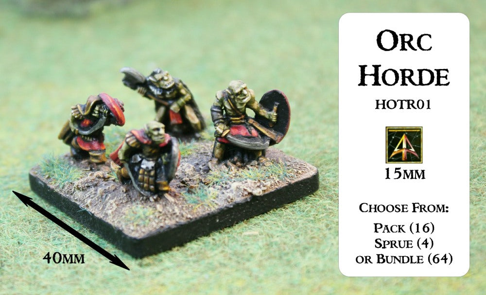 HOTR01 Orc Horde (Resin Sprue) Pack, Sprue or Bundle