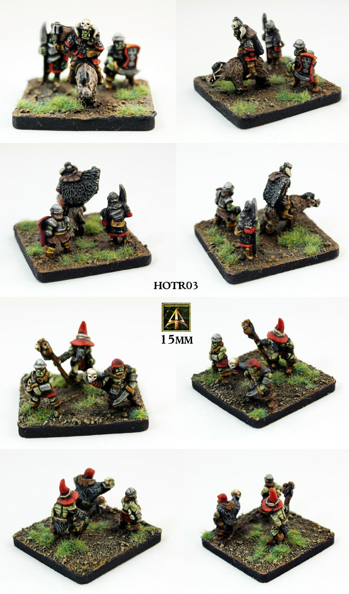 HOTR03 Orc Command (Resin Sprues) Pack, Sprues or Bundle