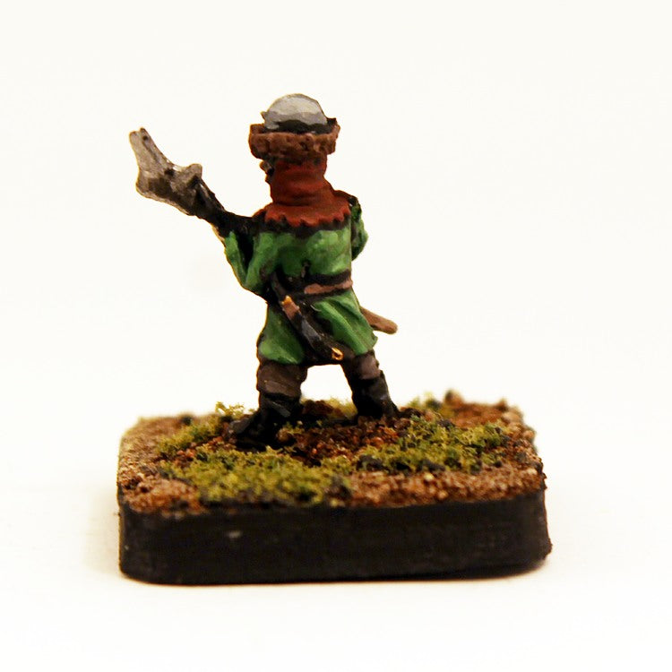 HU11 Hussite War Wagon Soldier Halberd