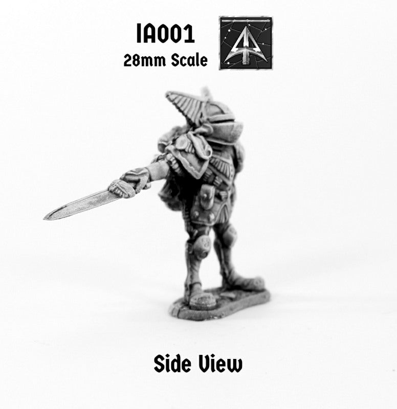 IA001 Retained Knight Commander with Octa Power Sword