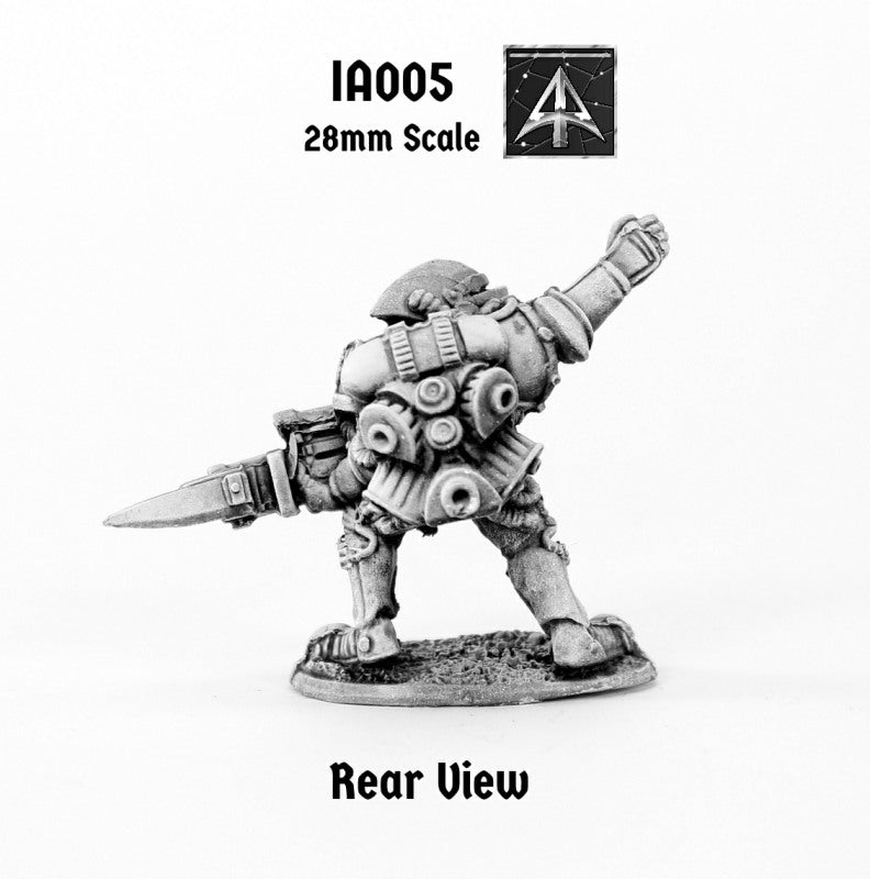 IA005 Retained Knight signalling the advance