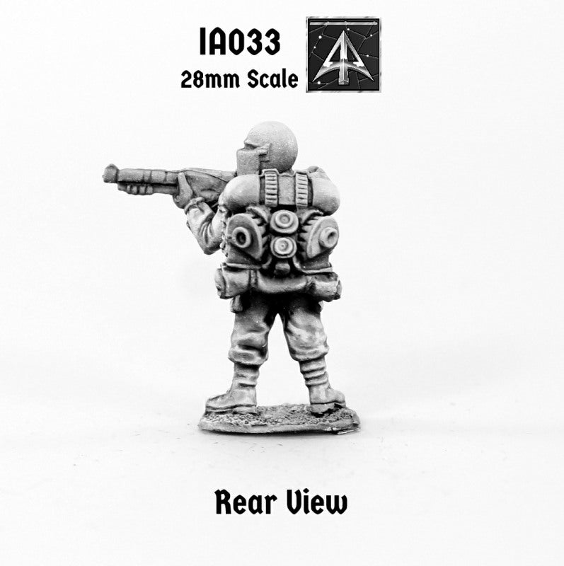 IA033 Muster Private firing Moth Rifle