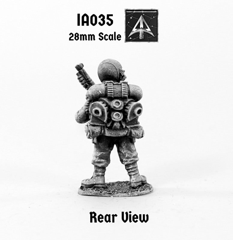 IA035 Muster Private with Moth Rifle