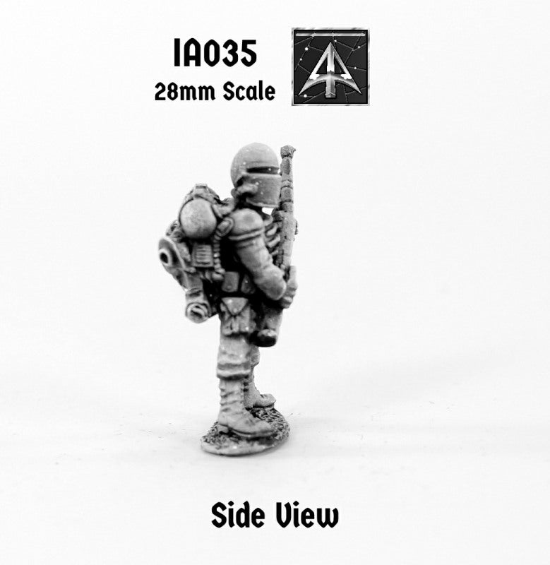 IA035 Muster Private with Moth Rifle