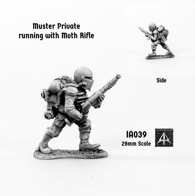 IA039 Muster Private running Moth Rifle